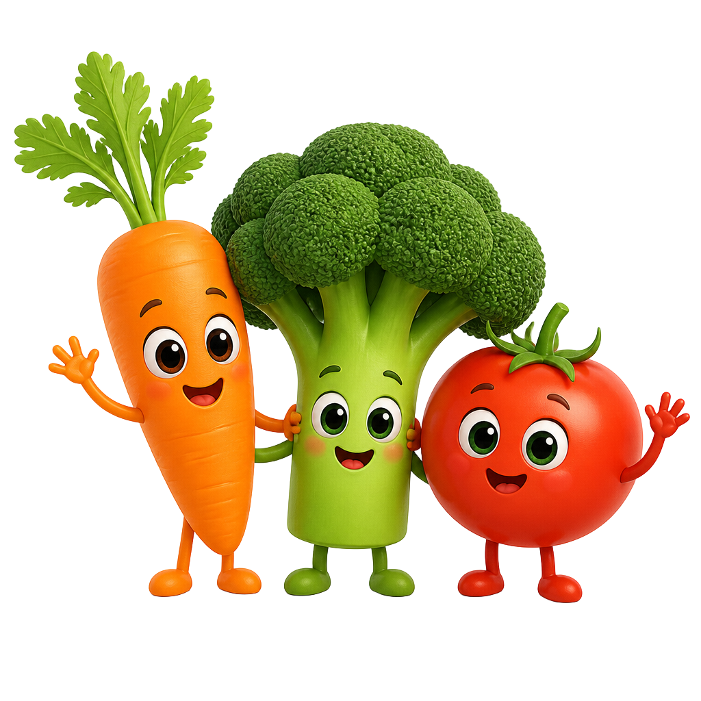 TrueFacto vegetable mascot